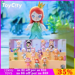 Original TOY CITY Laura Pajamas Series Blind Box Toys Action Anime Figure Confirm Style Cartoon Doll Christmas Gifts Collectible