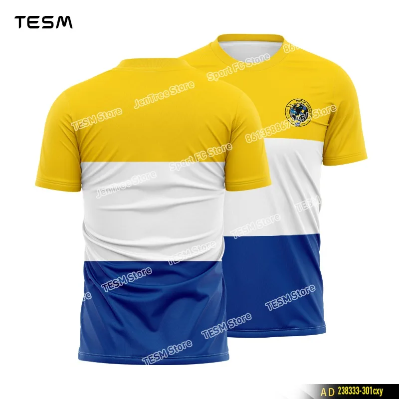 

TESM 2025 Summer Men Breathable Sports Short - Sleeve T - Shirts HD Prints, Ideal Running, Fan Retro Tops