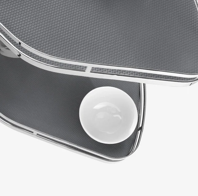 Corner Seasoning Basket Double-layer Seasoning Basket Corner Rotating 360-degree Cabinet Rack