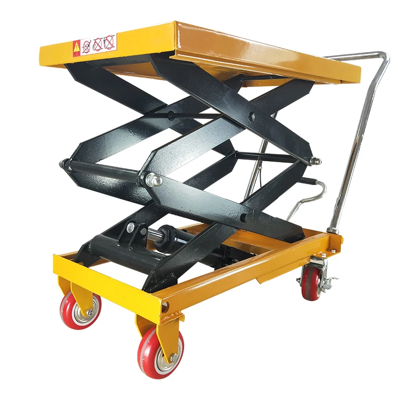 Scissor Lift Table Container Roll Lifter Rotate Machine Hydraulic