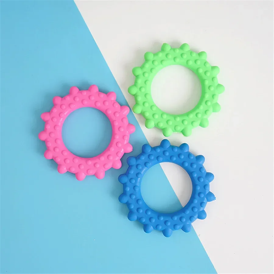 

Dog Toys Pets Dogs Fashion Multicolor Bone Toys Resistant To Grinding Teeth Relieving Body Dog Chew Toys Pet Products