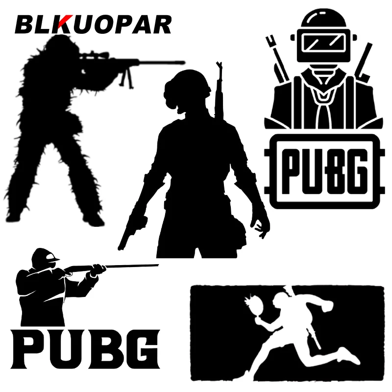 

Наклейки на автомобиль с защитой от царапин BLKUOPAR Playerunknown's Battlegrounds PUBG Video Team Gunfight