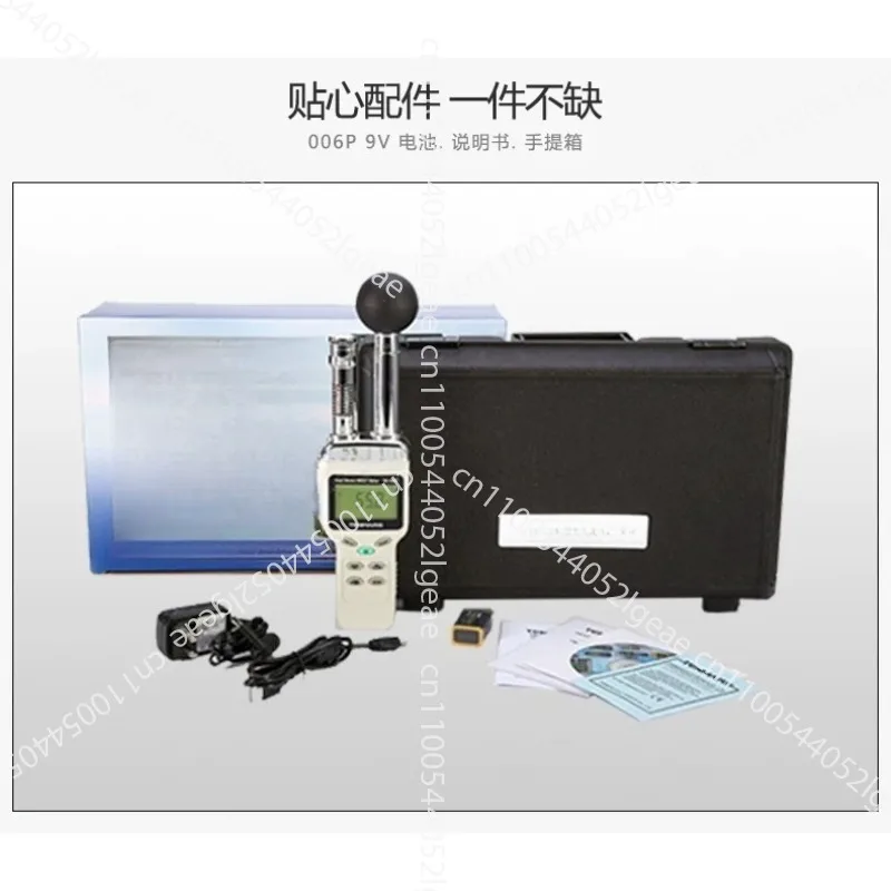 TM-188D TM188D Handheld Heat Stress Wet Bulb Black Globe Temperature WBGT Humidity DEW Meter Tester with Datalogger