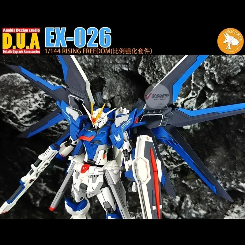 ANUBIS 3D-Druck Harz Teile EX-026 für 1/144 Rising Freedom Montage Modellbau Werkzeuge Hobby DIY Zubehör für Gundam