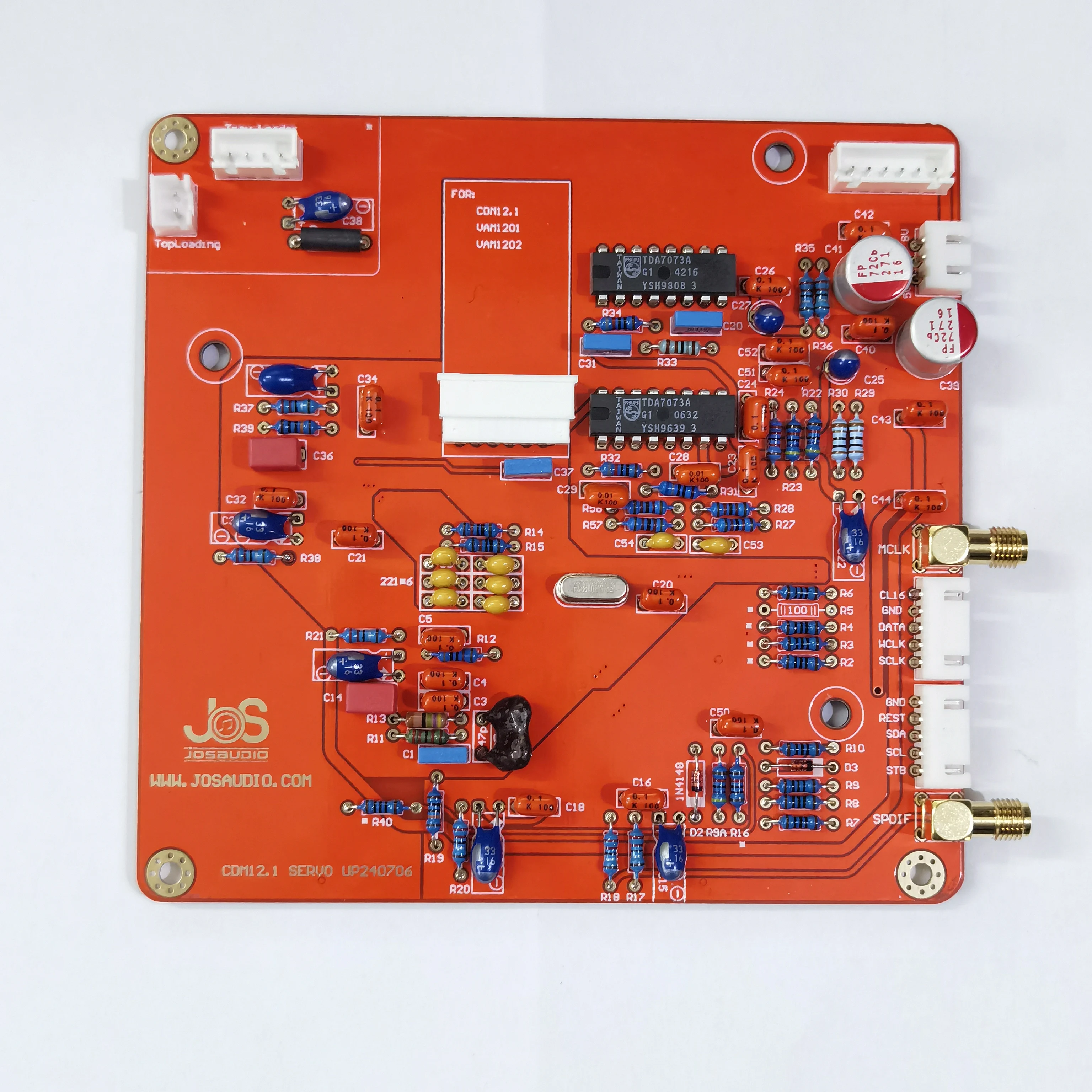 CDM12.1 Servo Board CDM12.1 VAM1201/2 CD7-II CD7-2 I2C protocol