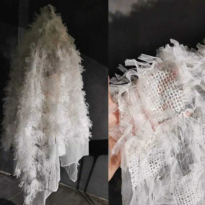 

Специальный текстурный механизм, сетчатая ткацкая ткань, модельерская ткань, доставка в течение 72-часовых часов