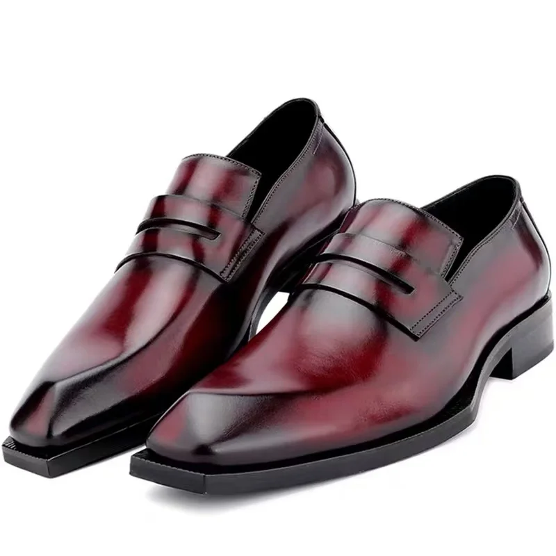 leimanxiniu men dress shoes male formal shoes men cow leather shoes fashion wedding shoes