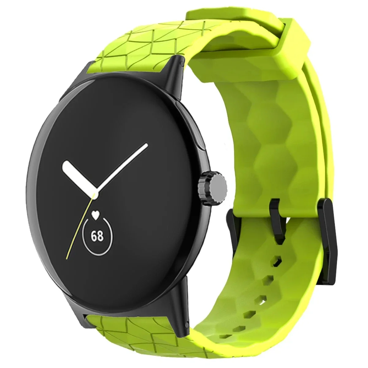 Silicone Strap for Google Pixel Watch 3 2 1 Watch Strap Bracelet correa Replacement for Google Pixel Watch Sport Band