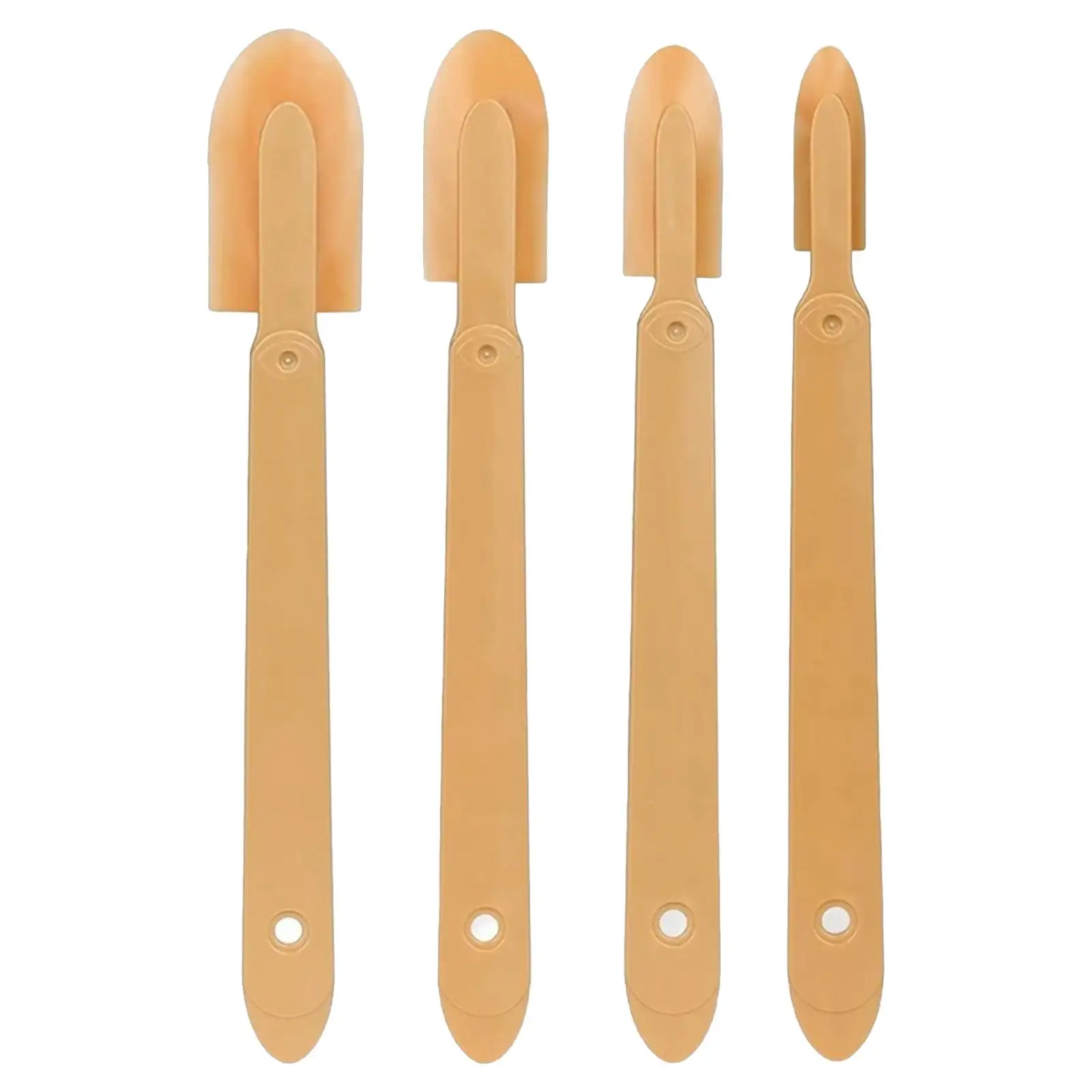 4Pcs Caulking Finishing Tool Sealant Spatula Spreader Sealant Applicator Tool for Ceramic Tiles Brick Baseboards Skirting Toilet