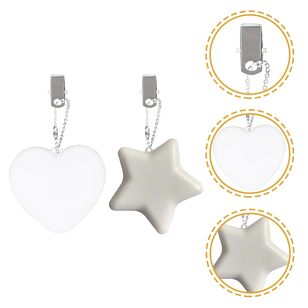 

2Pcs Handbag Touch Sensor Lights Portable LED Purse Light Small Safety Pc Material Night Light Christmas Valentine Gift