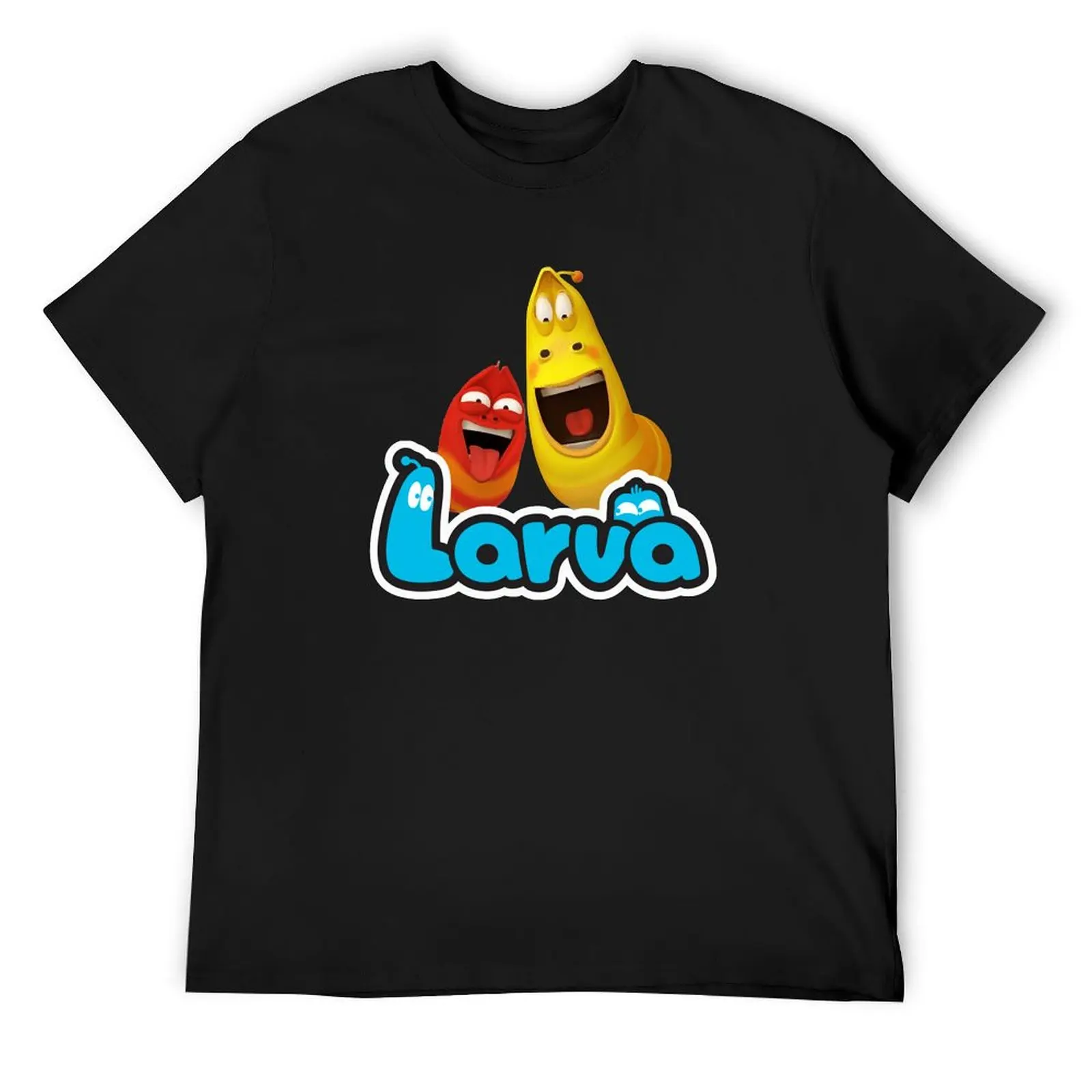 

Larva cartoon design T-Shirt luxury clothing labubu sweat graphic t shirt vintage Man t-shirt mens white t shirts