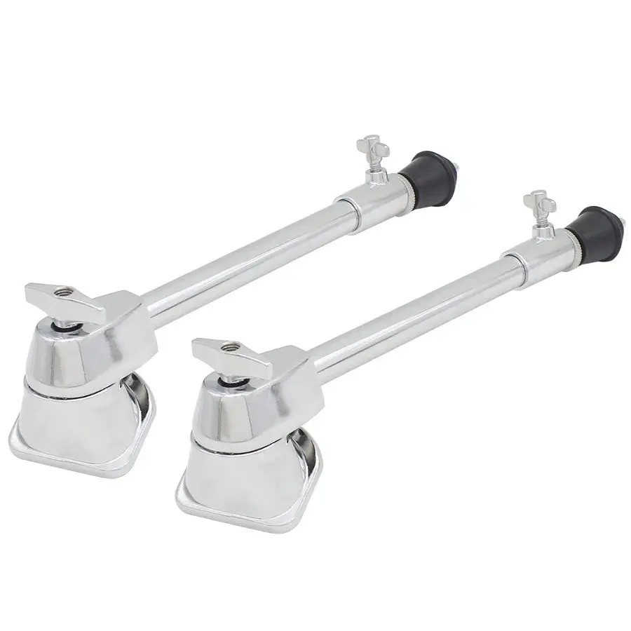 2Pcs Drum Legs Thigh Drums Drum Stand Bass Drum Foot Spurs Legs Drum Set Bottom Support Leg Percussion Instruments Accessories