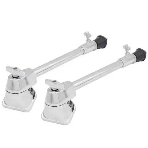 2Pcs Drum Legs Thigh Drums Drum Stand Bass Drum Foot Spurs Legs Drum Set Bottom Support Leg Percussion Instruments Accessories
