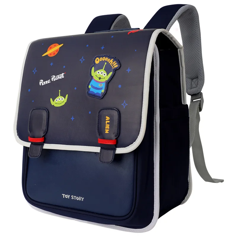 Disney Alien School Backpack Children School Bags Girls Daypack Kids Adolescent Bags Kawaii Waterproof Large Capacity Backpack