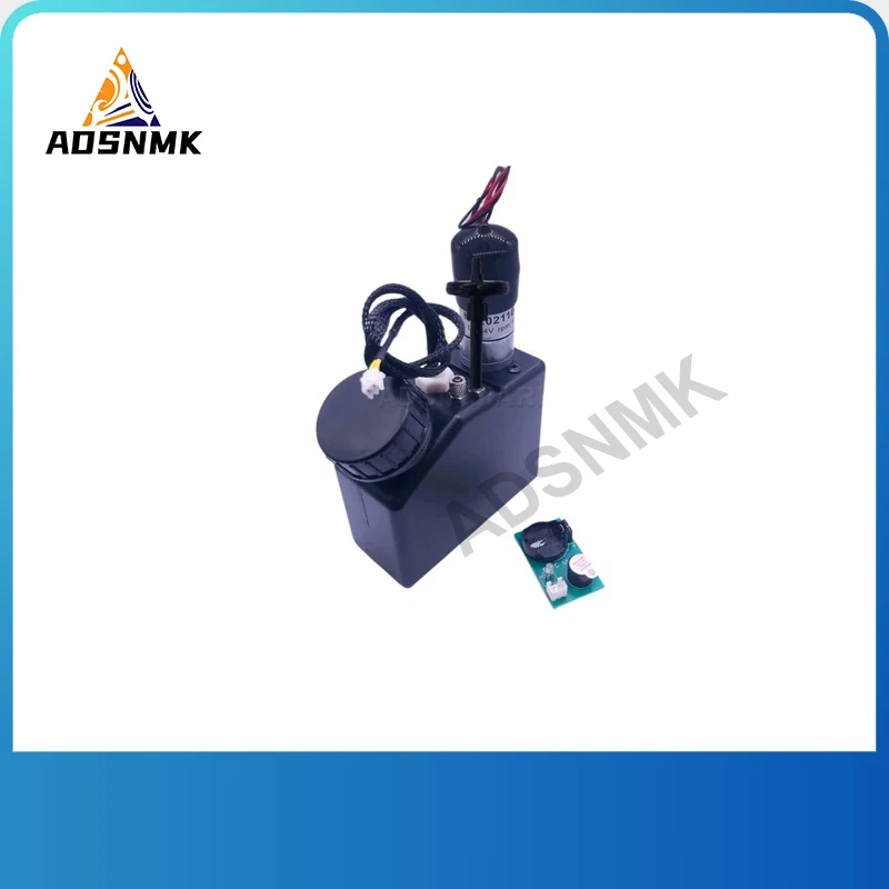 

UV Ink Tank 250ml with Liquid Sensor Stirring Motor 12V for UV Printer White Inks Sub Tank UV Bulk Tank Alarm Buzzer and Light