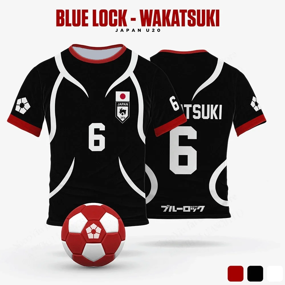 

Mens Anime Jersey Blue Lock Sae Itoshi Role Playing 3d Print T-shirt Men Women Fashion Oversized Short Sleeve T Shirt Breathable