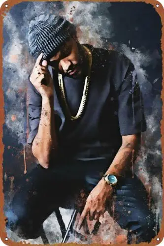 Rapper Music World Joyner Lucas Metal Tin Sign Poster Vintage Art Wall Decor