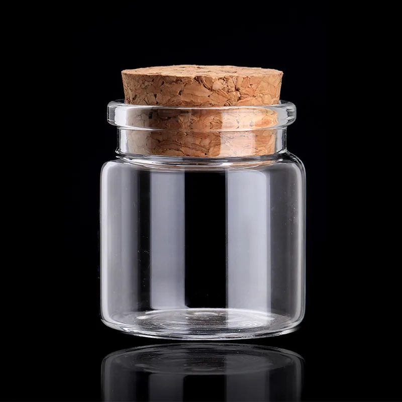 20ml Stash Jar with Cork Cap Lid for Candy Storage