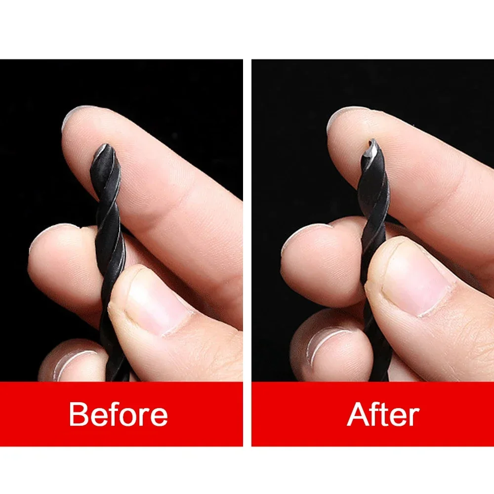 STONEGO 휴대용 커런덤 휠 드릴 비트 2.0-12.5mm 오거 드릴 비트 전문 드릴링 도구