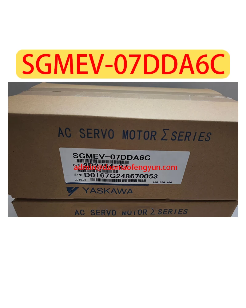 SGMEV-07DDA6C Brand new Servo Motor SGMEV 07DDA6C，Fast shipping