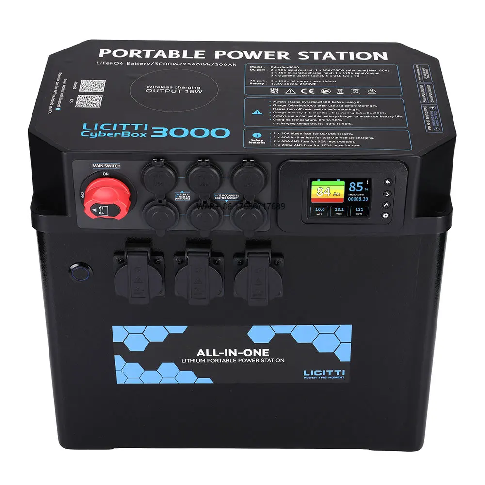 10,000 Watt Portable Power Station 10,000 Watt Solar Generator  Power Bank Price of Large Power Supply