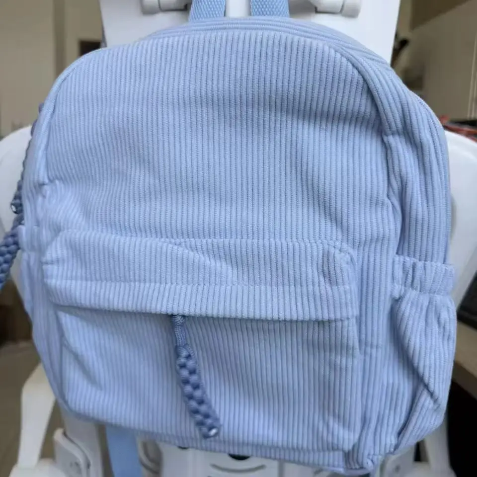 Personalisierter Kinderrucksack mit Namen, Individuelle Rucksäcke als Geschenk, Kleinkind-Büchertasche, Cord-Rucksack für Kinder, Geschenke zum Schulanfang
