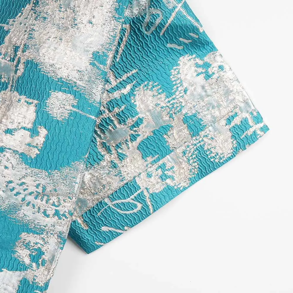 2025 Nieuwe Ankara Afrikaanse Print Plus Size Loose Fit Moslim Maxi Abaya Kaftan Jurk met Bijpassende Hijab Sjaal Jacquard Stof