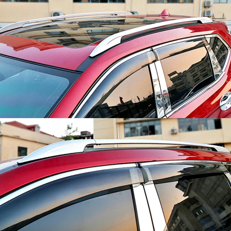 Car Roof Rack Rails Luggage Carrier Bars for Nissan Rogue X-Trail T32 2014-2020 Accessories