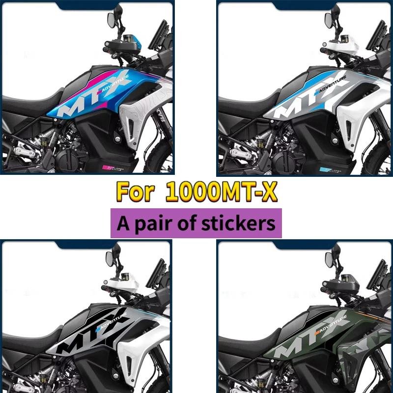 For CFMOTO 1000MT-X 1000MTX 2026 Motorcycle Modification Fuel Tank Side Decorative Stickers Decals Accessories