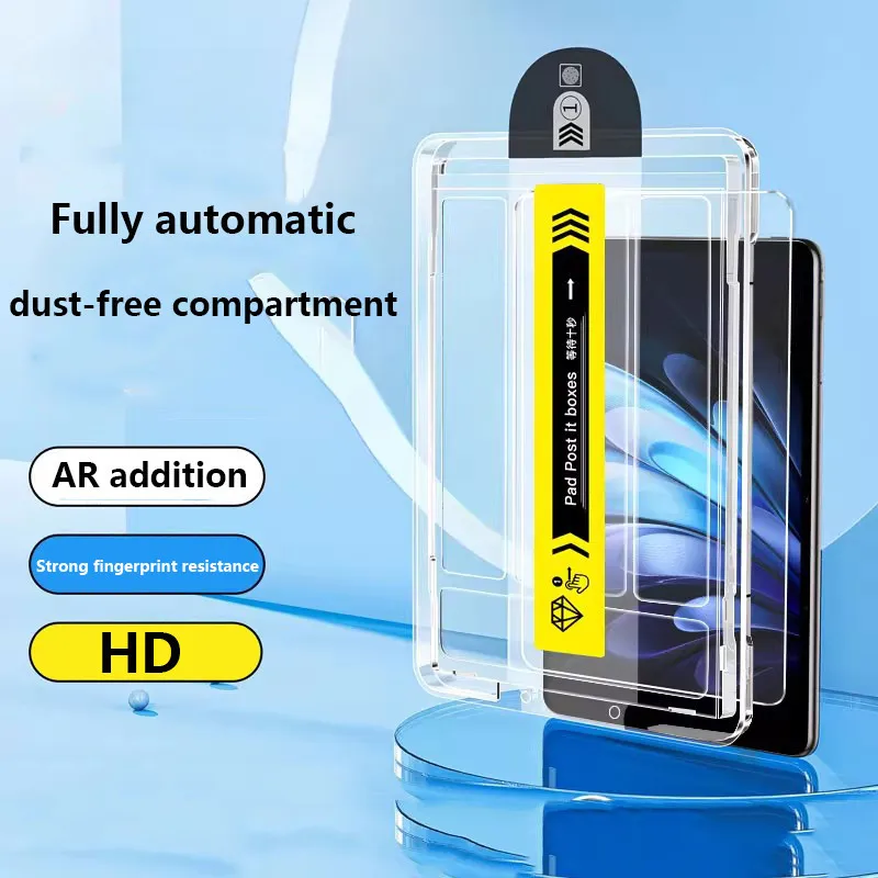 

Закаленное стекло для OPPO Pad SE 11" 2025 Pad 4 Pro Pad3 Pro 2 3 Air 2 Neo 11.4 Air10.36 Pad11 Простая установка Комплект для автоматического удаления пыли