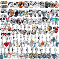 New 925 Silver Disney series collectionFit Pan Charm Bracelet High quality 5A Level Women jewelry With Logo canwholesale
