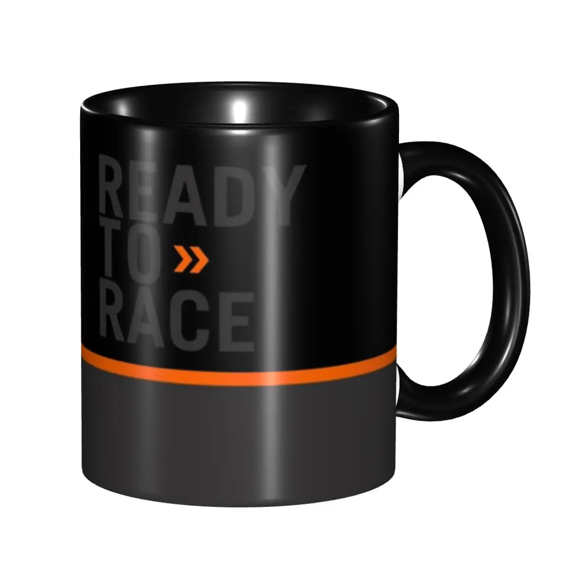 

Ready To Race Coffee Mug DIY Personalized Enduro Cross Motocross Bike Life Ceramic Milk Tea Mug Cup