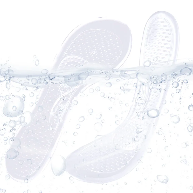Women's Comfort Adhesive High-Heeled Shoes Insoles Invisible Anti-Slip Gel Arch Pad for Sandals Sweat-Absorbent Insole