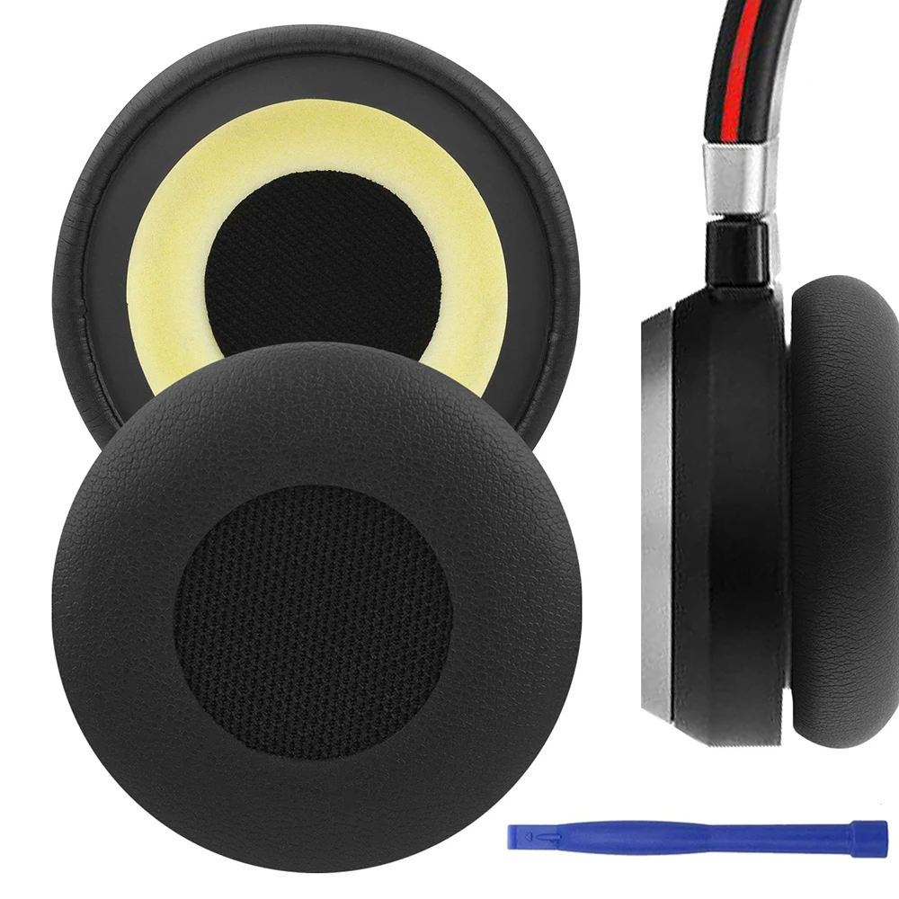 1Pair Replacement Earpads Ear Pads Repair Parts For Jabra Evolve 65 40 30 20 II UC MS SE Wired Wireless Headphones Headsets