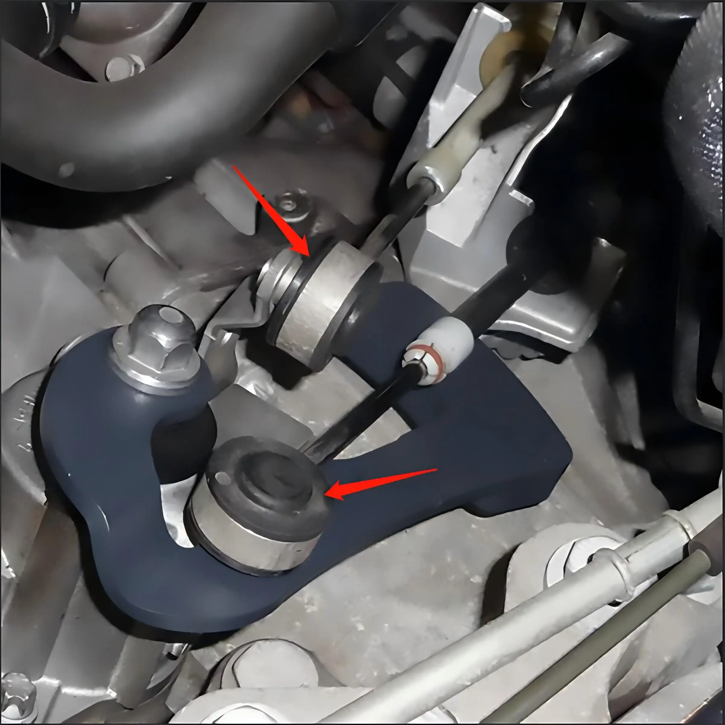 2set Getriebe Shift Kabel Linkage Ende Stange Buchse Adapter Gromme Manuelle Übertragung Für Vauxhall/Opel Astra Insignia Vectra MOKKA – Detail 5