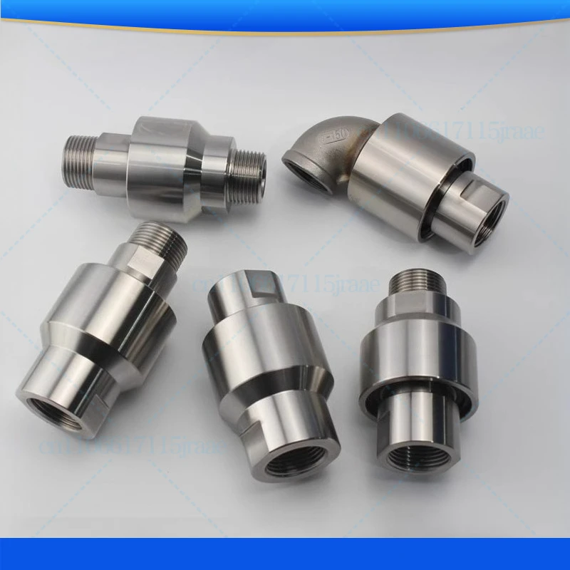 

Stainless steel high-pressure straight through 360 ° universal carbon steel threaded flange tower crane spray hydraulic joint