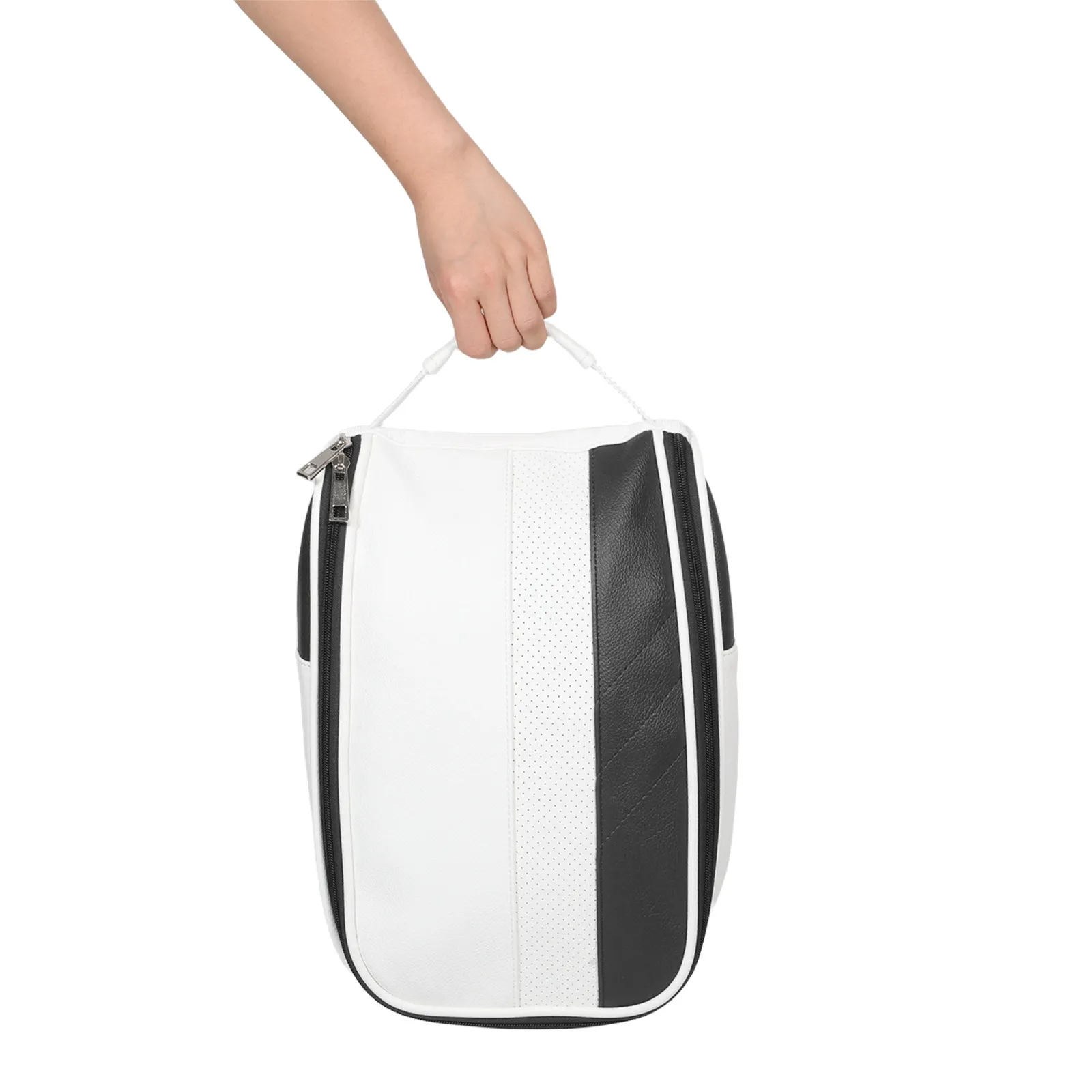 

Golf Shoe Bag Waterproof Fake Travel Storage Pouch Compact Portable Breathable Golf Shoe Carrier for Men Women Sports