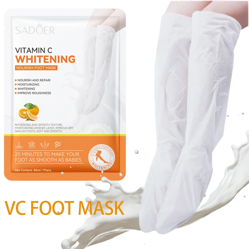 

Peeling Foot Hydration Mask Exfoliating Foot Mask Remove Leg Dead Skin Calluses Heel Crack Moisturizing Whitening Feet Socks