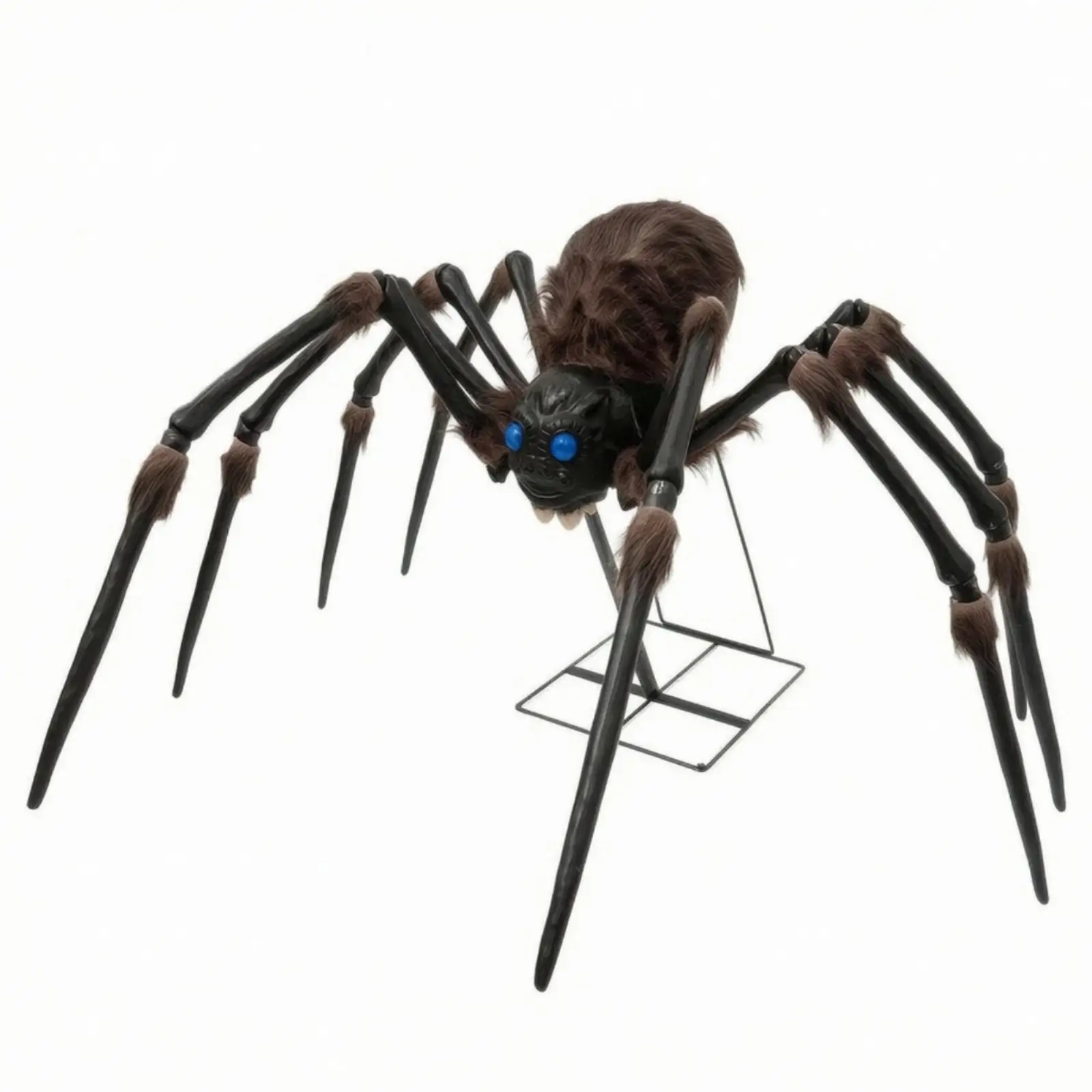 Giant Arachnid with Light-up Eyes Glowing Decorations Creepy for Halloween Party