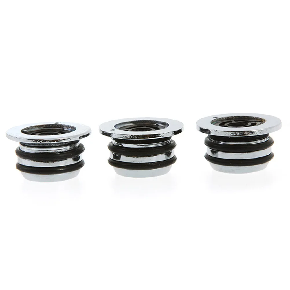 

3Pcs Metal Volume Control Knob for Guitar Bass Straw Hat Style Replacement Knobs Sturdy Lightweight with 2 Rubber Rings Gd114