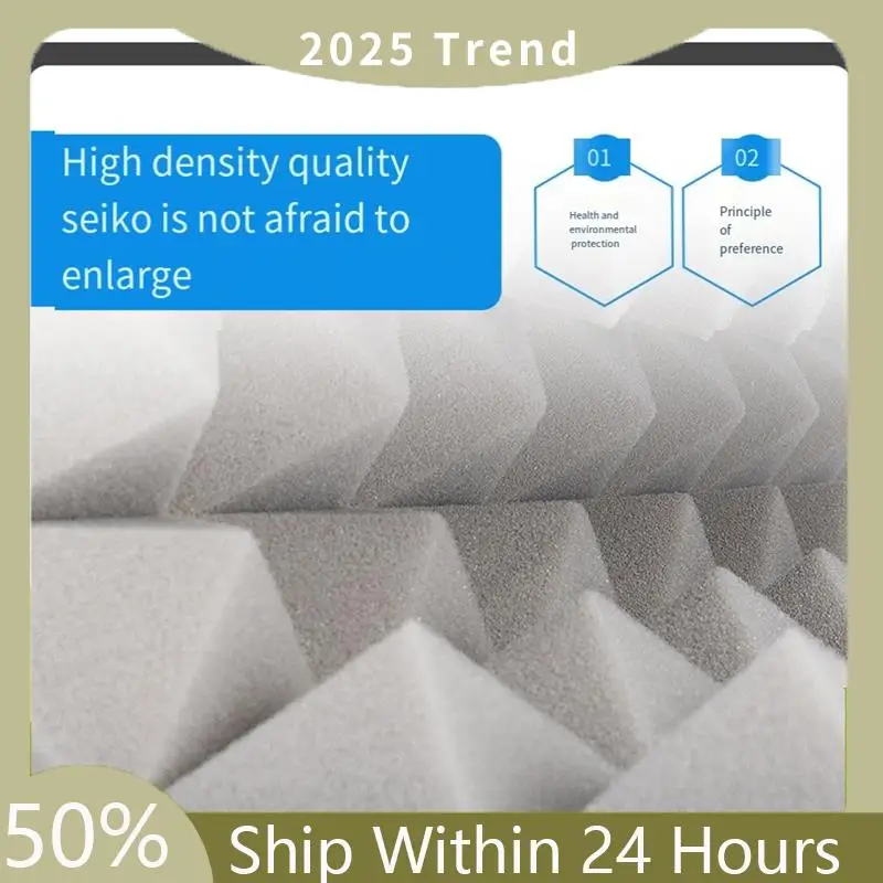

A35F New Pyramid Acoustic Foam Board Wall Sound Insulation Material Acoustic Foam Sound Insulation Material