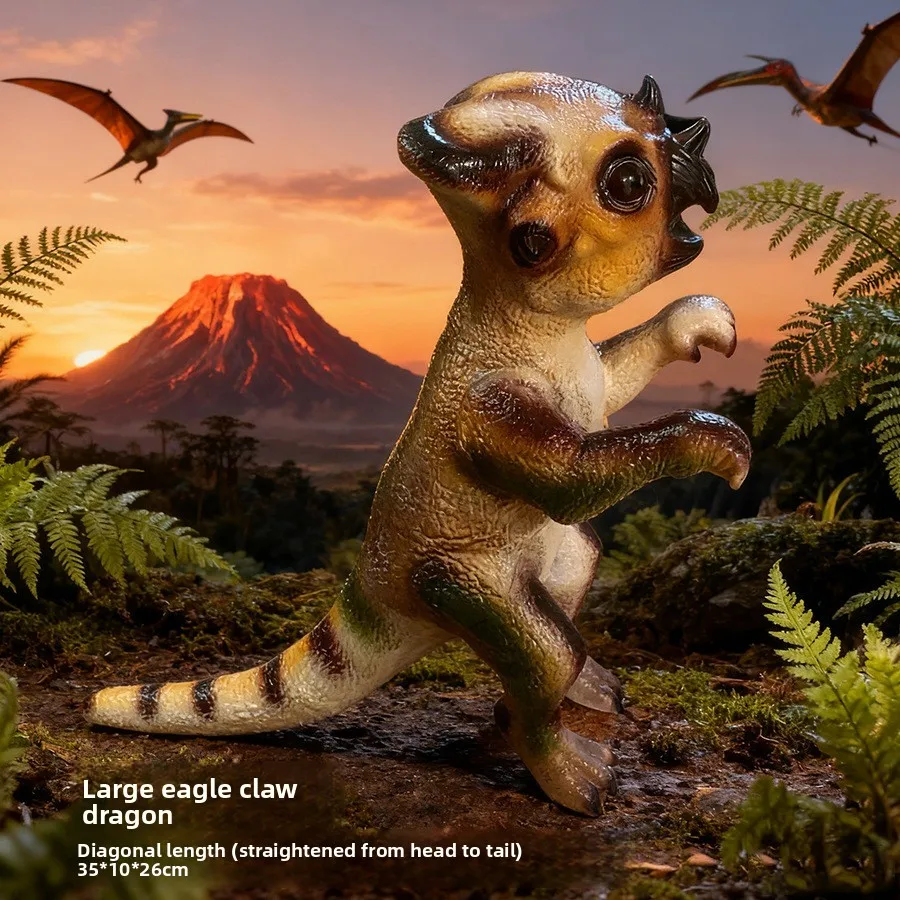 Large Size Titanicosaurus Dinosaur Toy for Kids Soft Rubber Sound Producing Prehistoric Monster Animal Doll Universal G