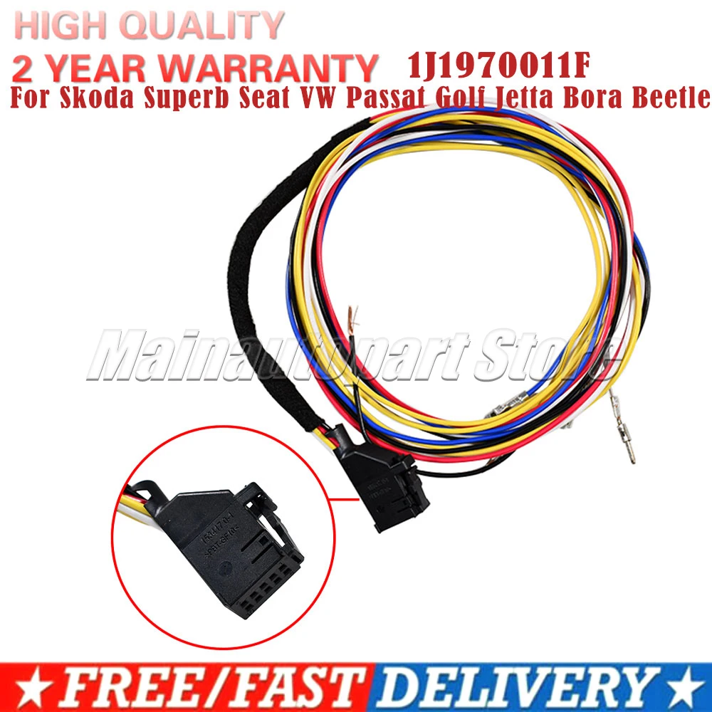 Car GRA Cruise Control System Wiring Harness Cable for VW Passat Golf Jetta Sharn Beetle Skoda Seat 1J1970011F