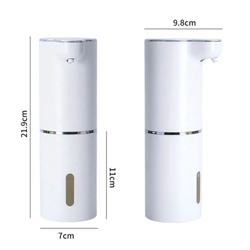 2Pcs Foam Soap Dispenser Automatic Touchless Sensor USB Smart Foam Machine 300ML Infrared Liquid Soap Dispenser Pump