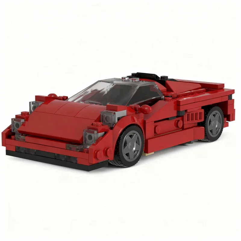 271pcs MOC Cizeta V16T Alt City Champions Model Building Blocks Education Display DIY 3D Art Collection Craft Creative Assemble