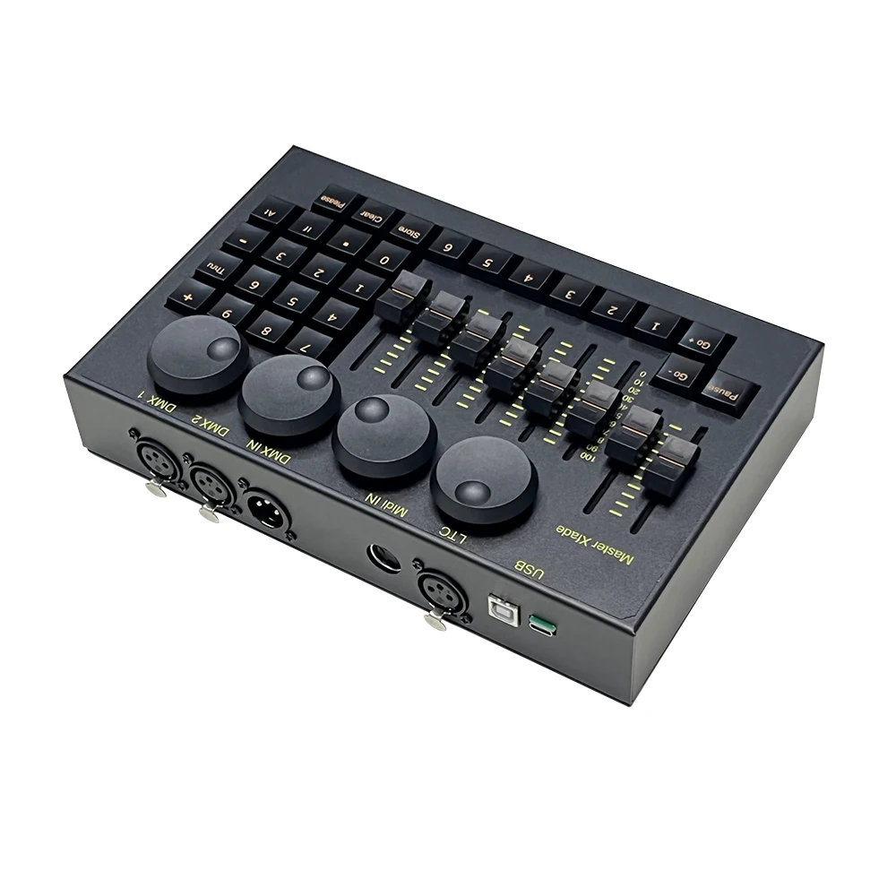 Mini MA 2 Command Wing Console Controlador de luz de palco Led DJ Lighting Console DJ Mixer Controller