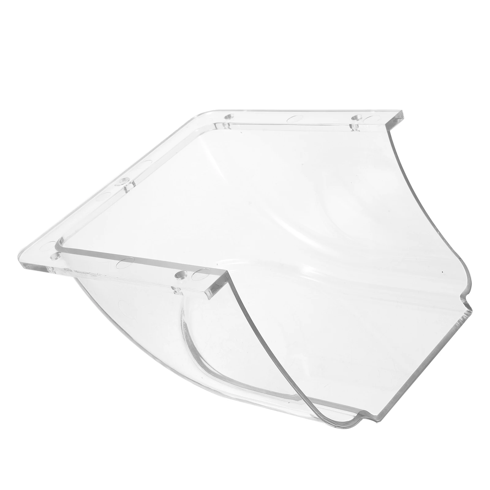 

Acrylic Rain 19.5cmx13.5cm Waterproof Protection for Access Machine Outdoor Long Lasting Simple Design Doorbell Cover Rainproof