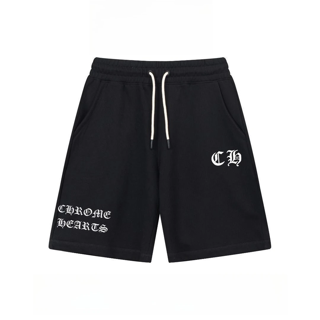 Nuevos pantalones cortos versátiles con estampado de letras, tendencia de verano, pantalones de cinco puntos para hombres y mujeres, pantalones sueltos informales para parejas
