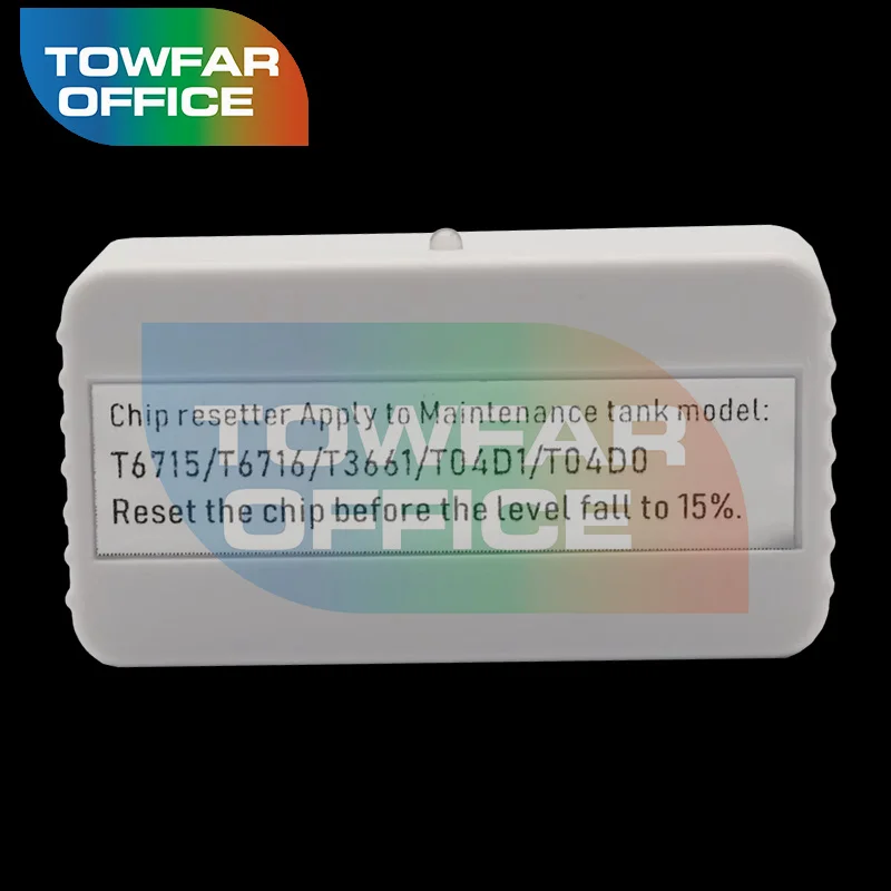 1X Maintenance Box Chip Resetter usd for EPSON T6714 T6715 T6716 EPMB1 T3661 T04D1 T04D0 PXMB8 Waste Ink Tank Reset
