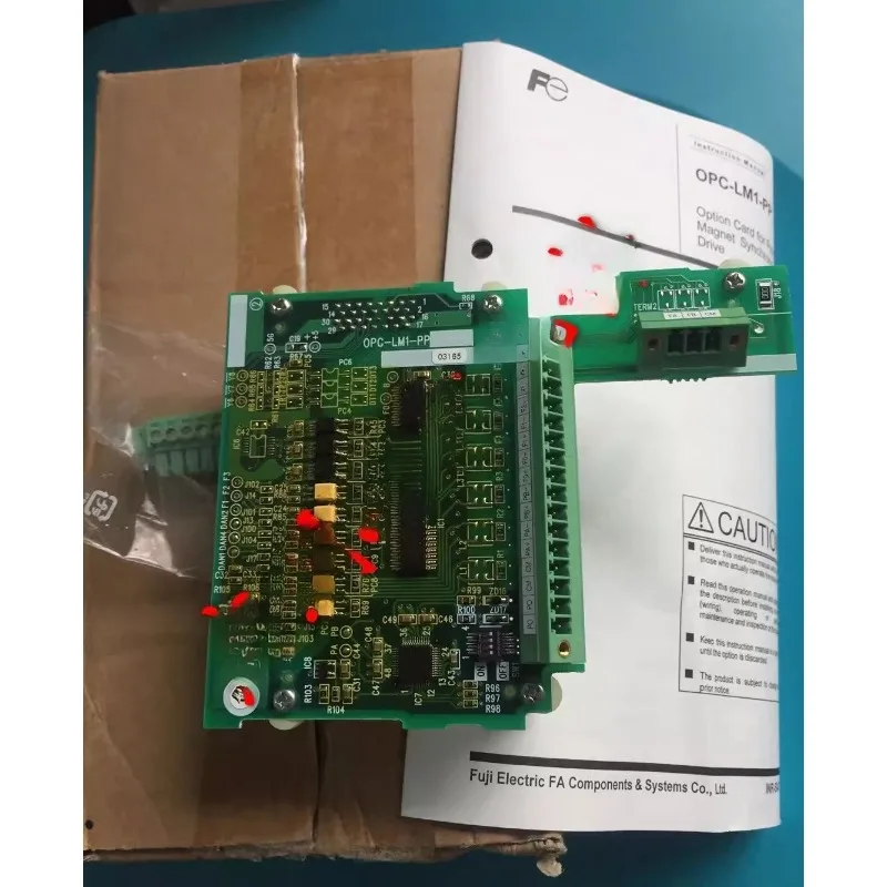 Parts are suitable for new original packaging Fuji inverter synchronization card OPC-LM1-PP speed measurement card